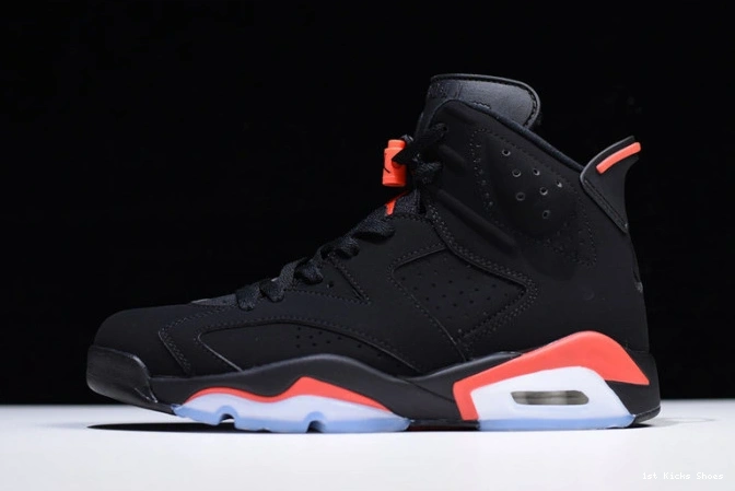 1st Kicks Shoes 384664- 1205 black air infrared retro jordan 6 AllSeason 1111